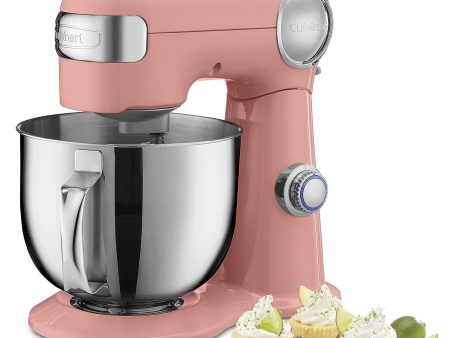 Cuisinart 5.5 QT Stand Mixer Coral - Certified Refurbished Hot on Sale