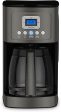 Cuisinart Perfectemp Coffee Maker, 14 Cup Programmable with Glass Carafe, Black Stainless Steel - Certified Refurbished For Cheap