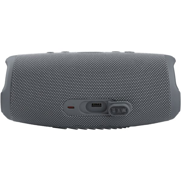 JBL Charge 5 Portable Waterproof Bluetooth Wireless Speaker, Gray - Certified Refurbished Supply