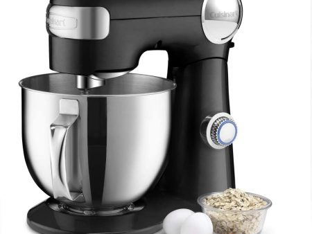 Cuisinart 5.5-Quart Stand Mixer, Brushed Chrome, Black - Certified Refurbished Online