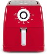 Paula Deen 8.5QT 1700 Watt Large Air Fryer, Rapid Air Circulation System, Red Cheap