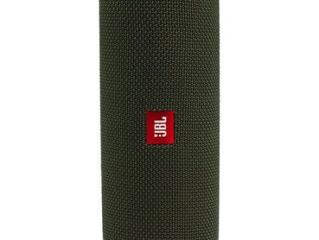 JBL Flip 5 Waterproof Bluetooth Speaker Green - Certified Refurbished Hot on Sale