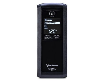 CyberPower CST135UC 1350VA 810Watts Simulated Sine Wave Mini-Tower UPS System - Certified Refurbished For Sale