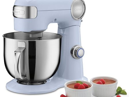 Cuisinart Precision Master 5.5-Quart 12-Speed Stand Mixer, Arctic Blue - Certified Refurbished Online Hot Sale