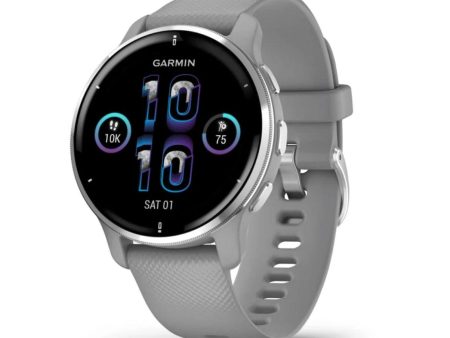 Garmin Venu 2 Plus Passivated GPS Smartwatch Gray - Certified Refurbished Hot on Sale