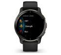 Garmin Venu 2 Plus Passivated GPS Smartwatch Black Slate - Certified Refurbished Online Sale